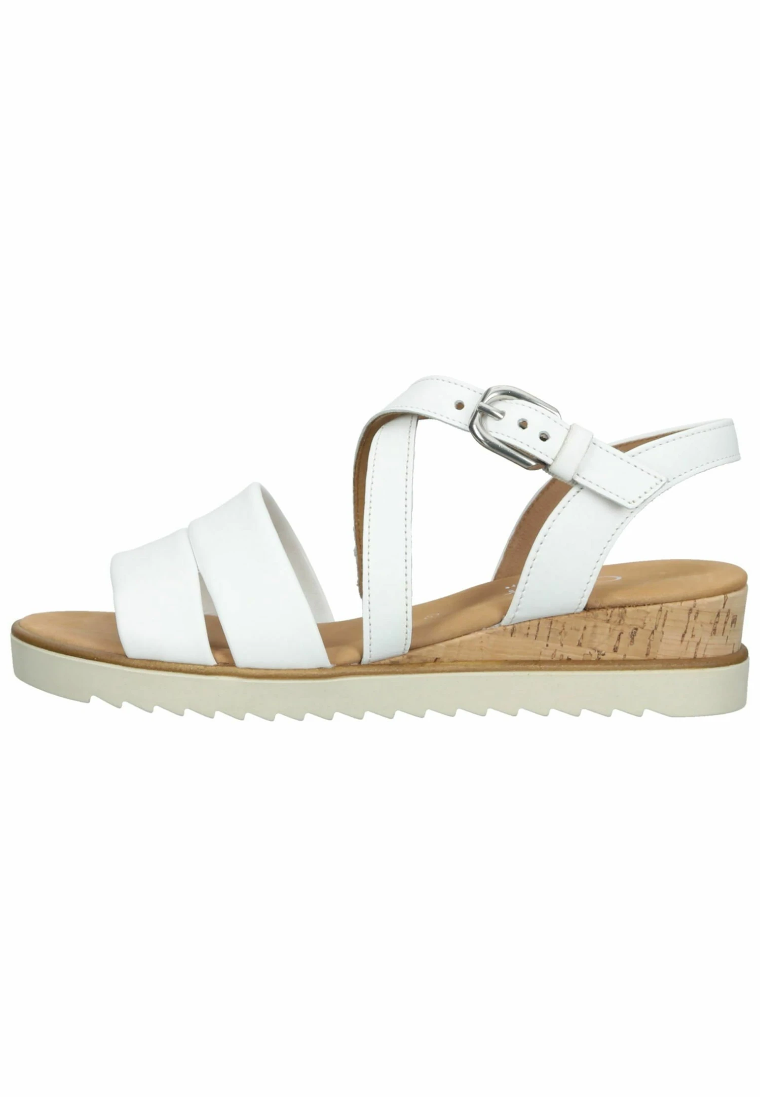Gabor Sandalen Met Sleehak - WeissKork 3 Gabor Sandalen Met Sleehak - WeissKork