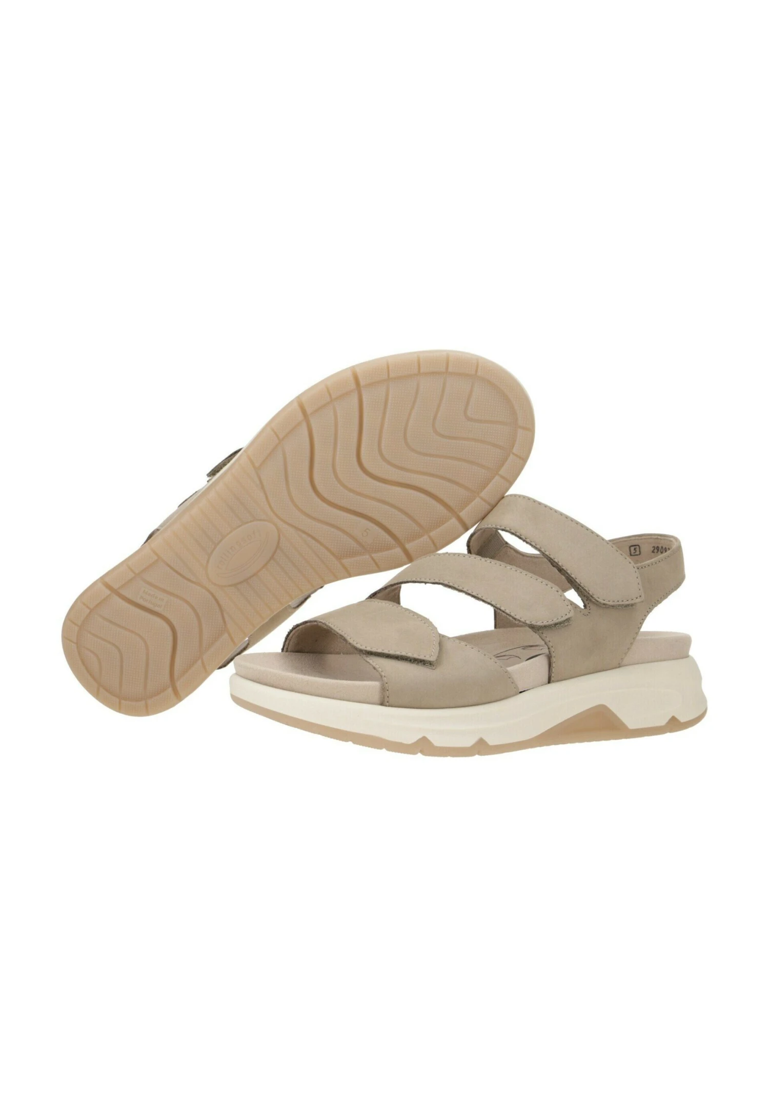 Gabor Sandalen Met Plateauzool - Grau Beige 7 Gabor Sandalen Met Plateauzool - Grau Beige - Afbeelding 5