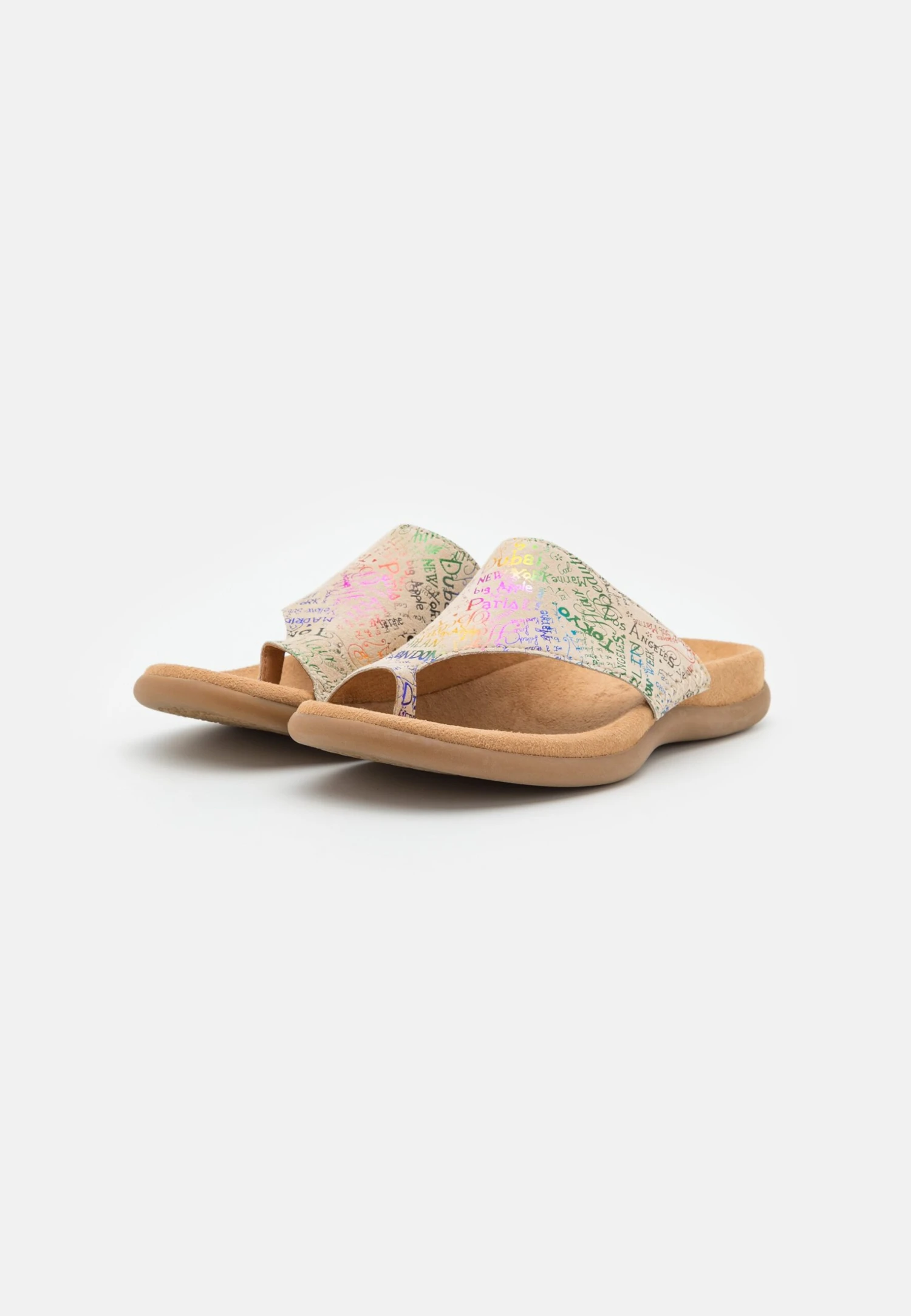 Gabor 23.700 - Teensandalen - Beige/Multi-Coloured 5 Gabor 23.700 - Teensandalen - Beige/Multi-Coloured - Afbeelding 3
