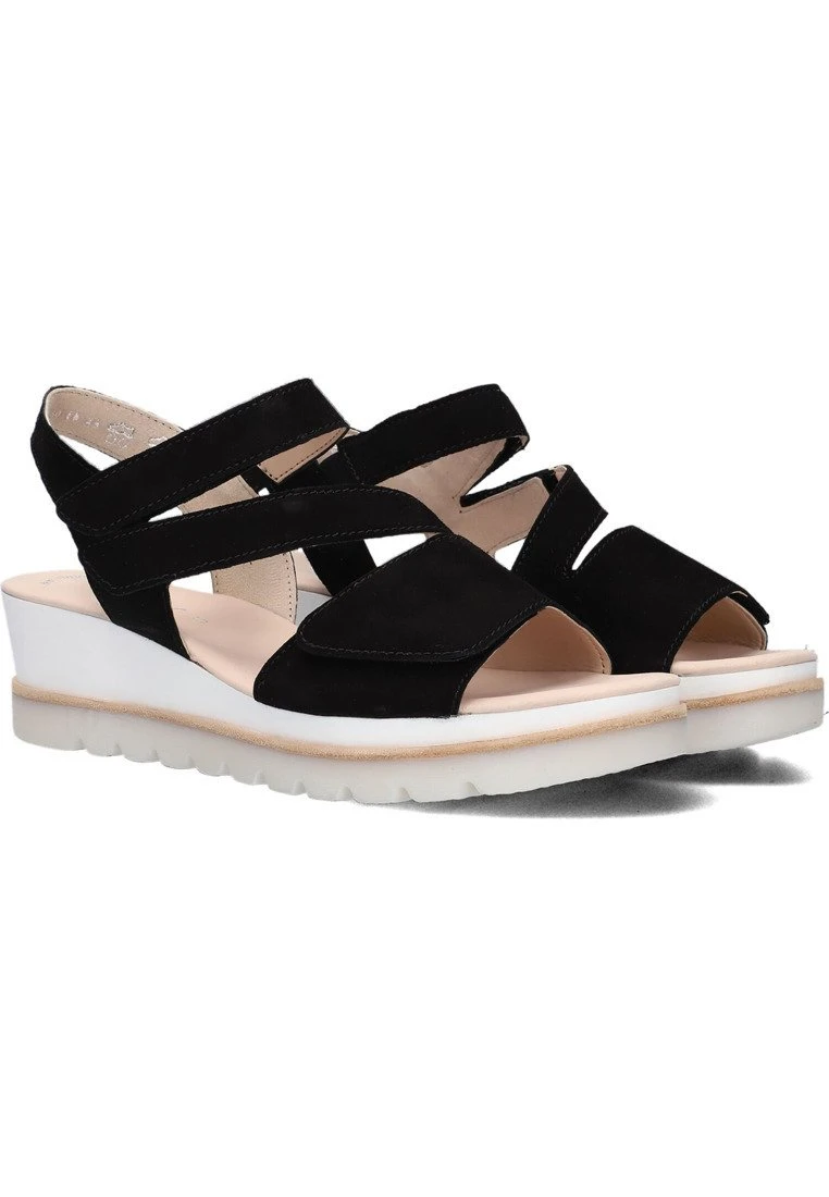 Gabor Sandalen Met Sleehak - Zwart 4 Gabor Sandalen Met Sleehak - Zwart - Afbeelding 2