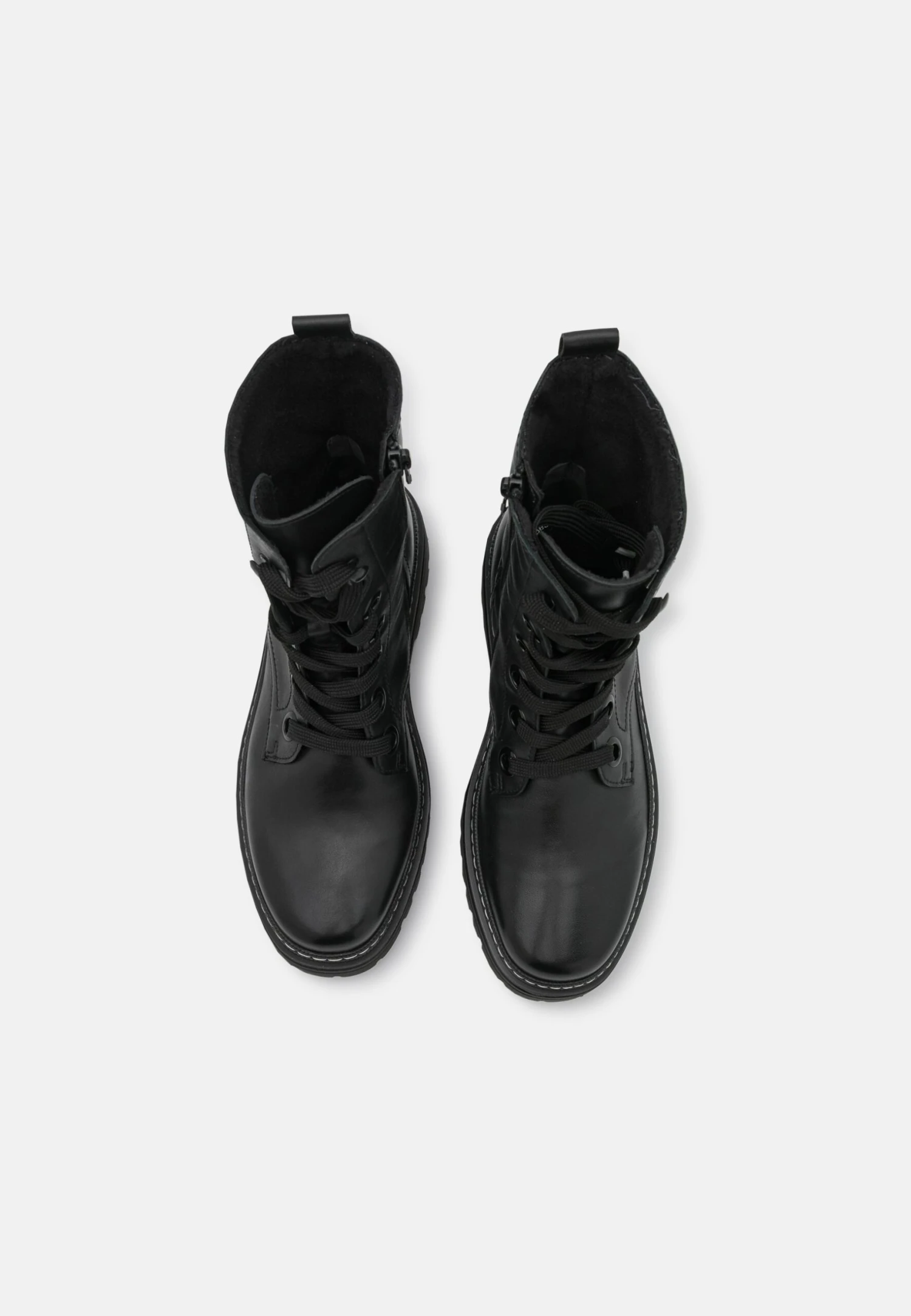 Gabor Veterboots - Schwarz/Weiß 8 Gabor Veterboots - Schwarz/Weiß - Afbeelding 6