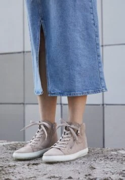 Gabor Sneakers Hoog - Desert/Puder -Gabor Winkel 09a5b19e6ed34b0aa07e0c0f61bb02c8