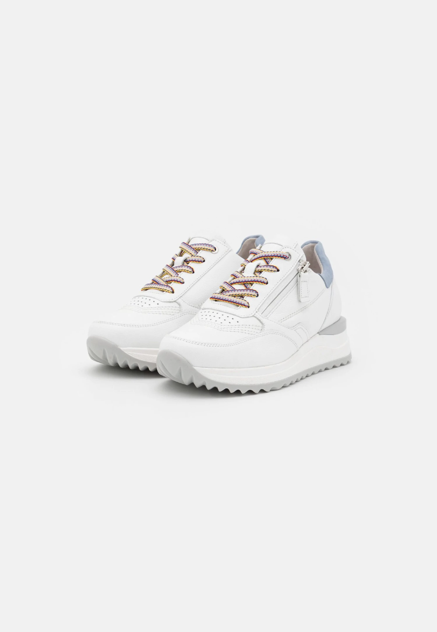 Gabor Comfort Sneakers Laag - Weiss/Lagun 5 Gabor Comfort Sneakers Laag - Weiss/Lagun - Afbeelding 3