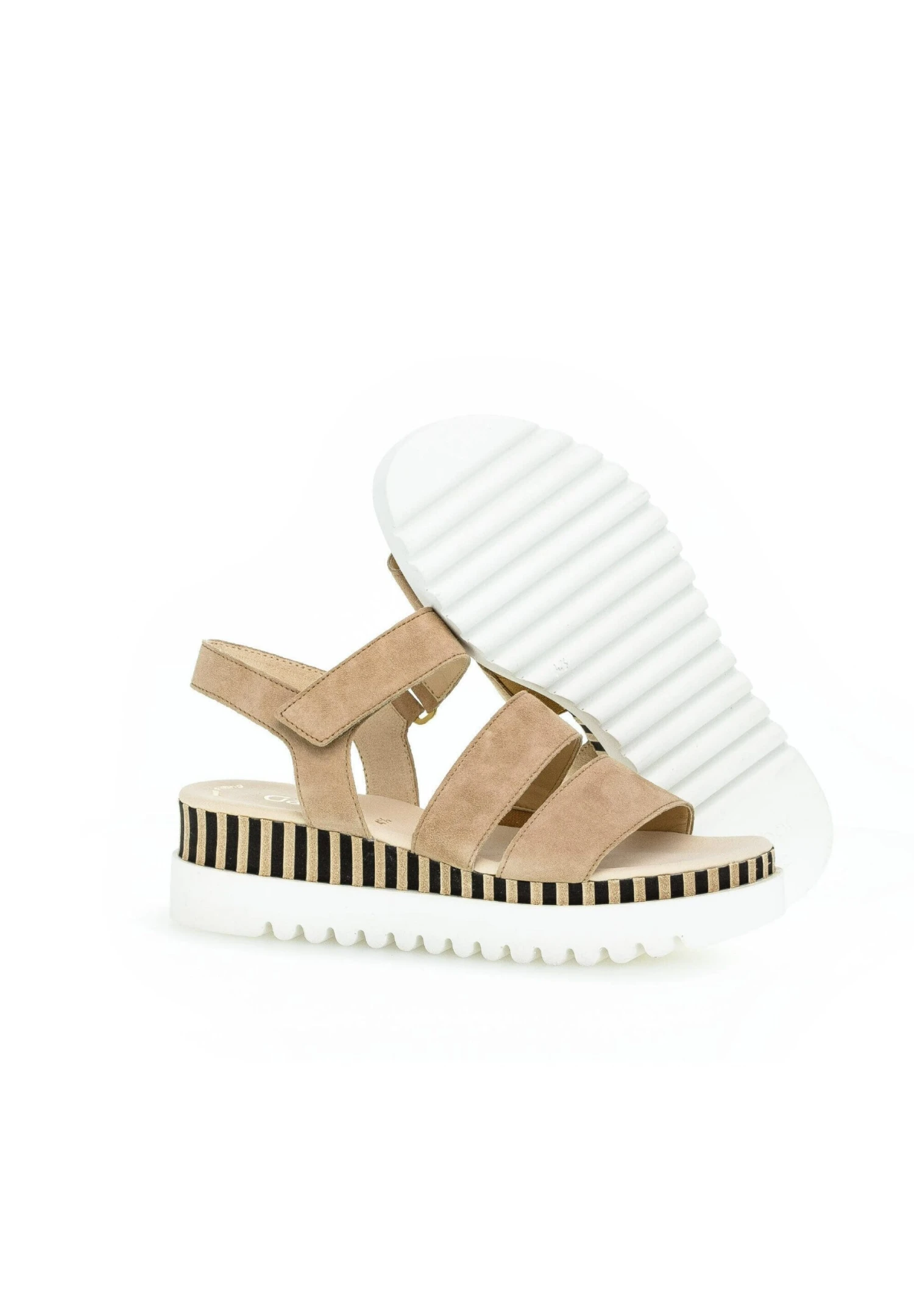 Gabor Sandalen Met Sleehak - Beige 5 Gabor Sandalen Met Sleehak - Beige - Afbeelding 3