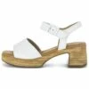 Gabor Sandalen Met Plateauzool - Weiss