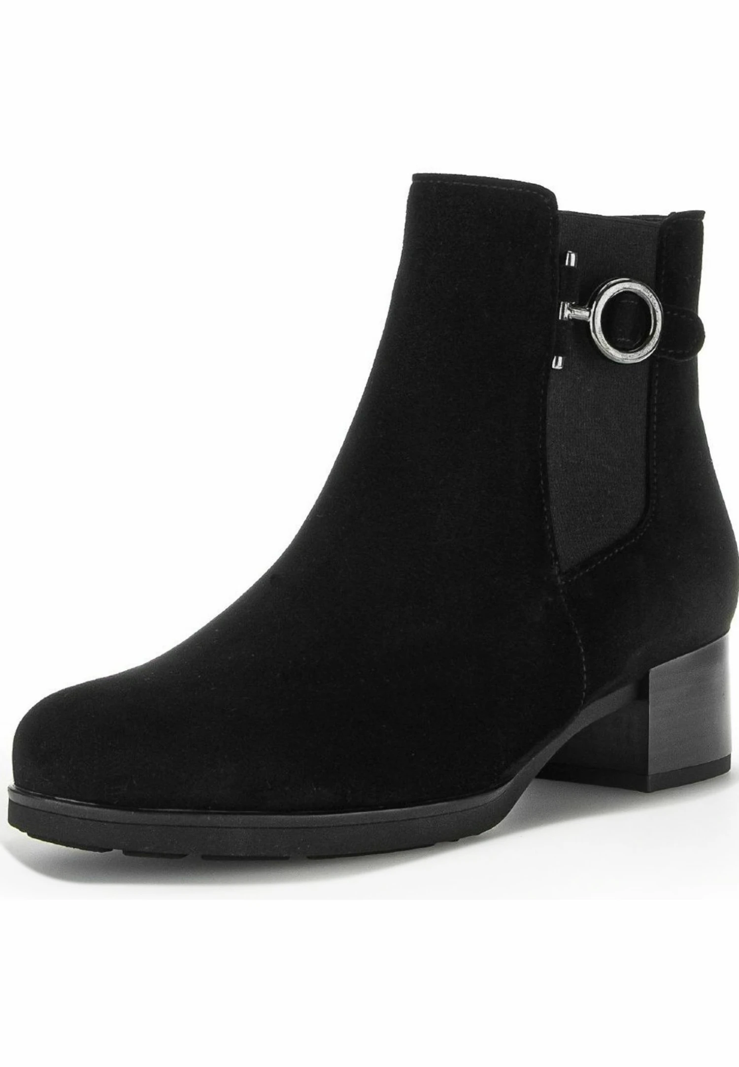 Gabor Korte Laarzen - SchwarzAltsilber 4 Gabor Korte Laarzen - SchwarzAltsilber - Afbeelding 2