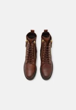 Gabor Comfort Enkellaarsjes Met Plateauzool - Sattel/Gold -Gabor Winkel 168dfcedfba748e1b6498741b5b4b648