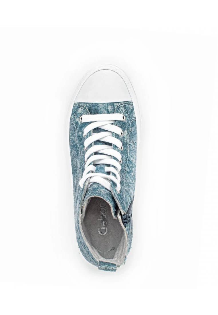 Gabor Baskets Montantes - Sneakers Hoog - Bleu Jeans 4 Gabor Baskets Montantes - Sneakers Hoog - Bleu Jeans - Afbeelding 2