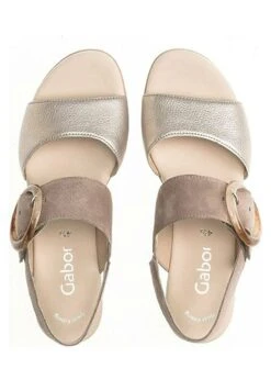 Gabor Comfort Comfort- Sandalen Met Plateauzool - Beige -Gabor Winkel 21d134830d53424294146f4a8bc77b71