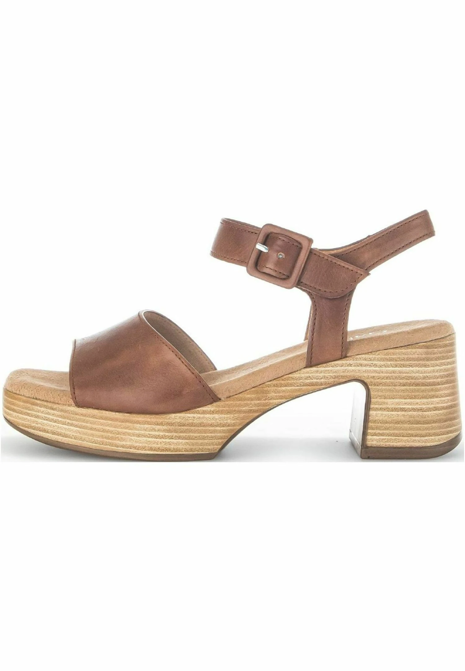 Gabor Sandalen Met Plateauzool - Camel 3 Gabor Sandalen Met Plateauzool - Camel