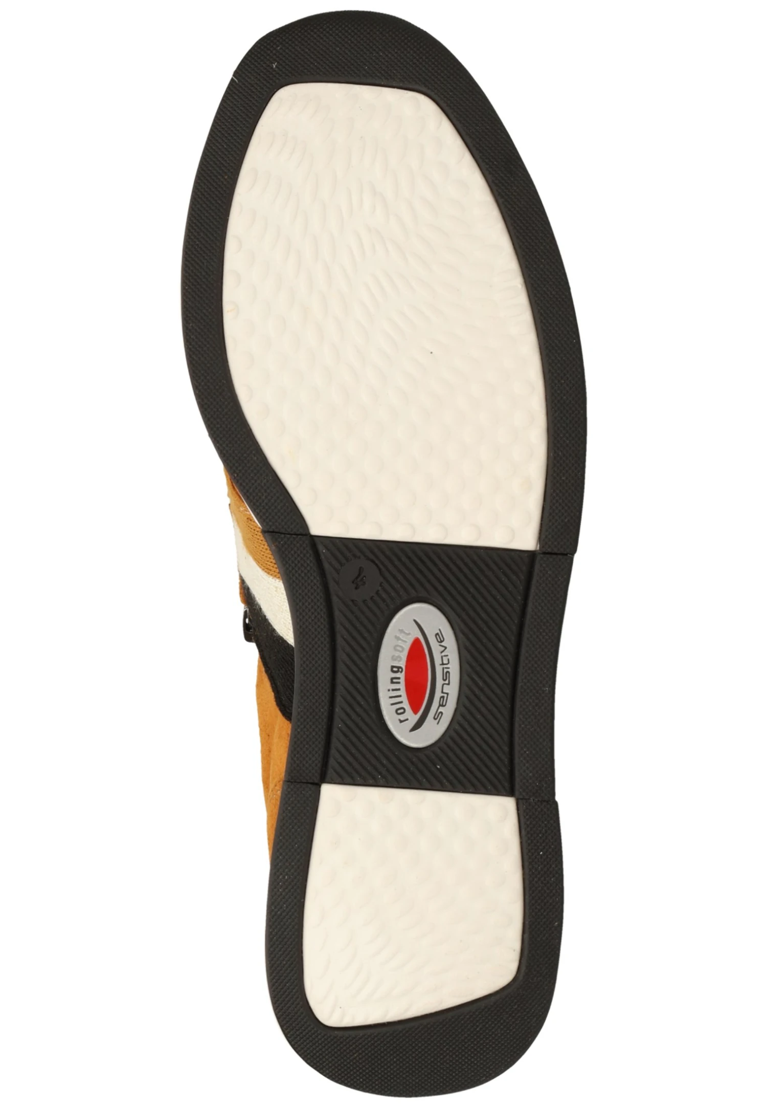 Gabor Sneakers Laag - Curry/Schwarz 7 Gabor Sneakers Laag - Curry/Schwarz - Afbeelding 5