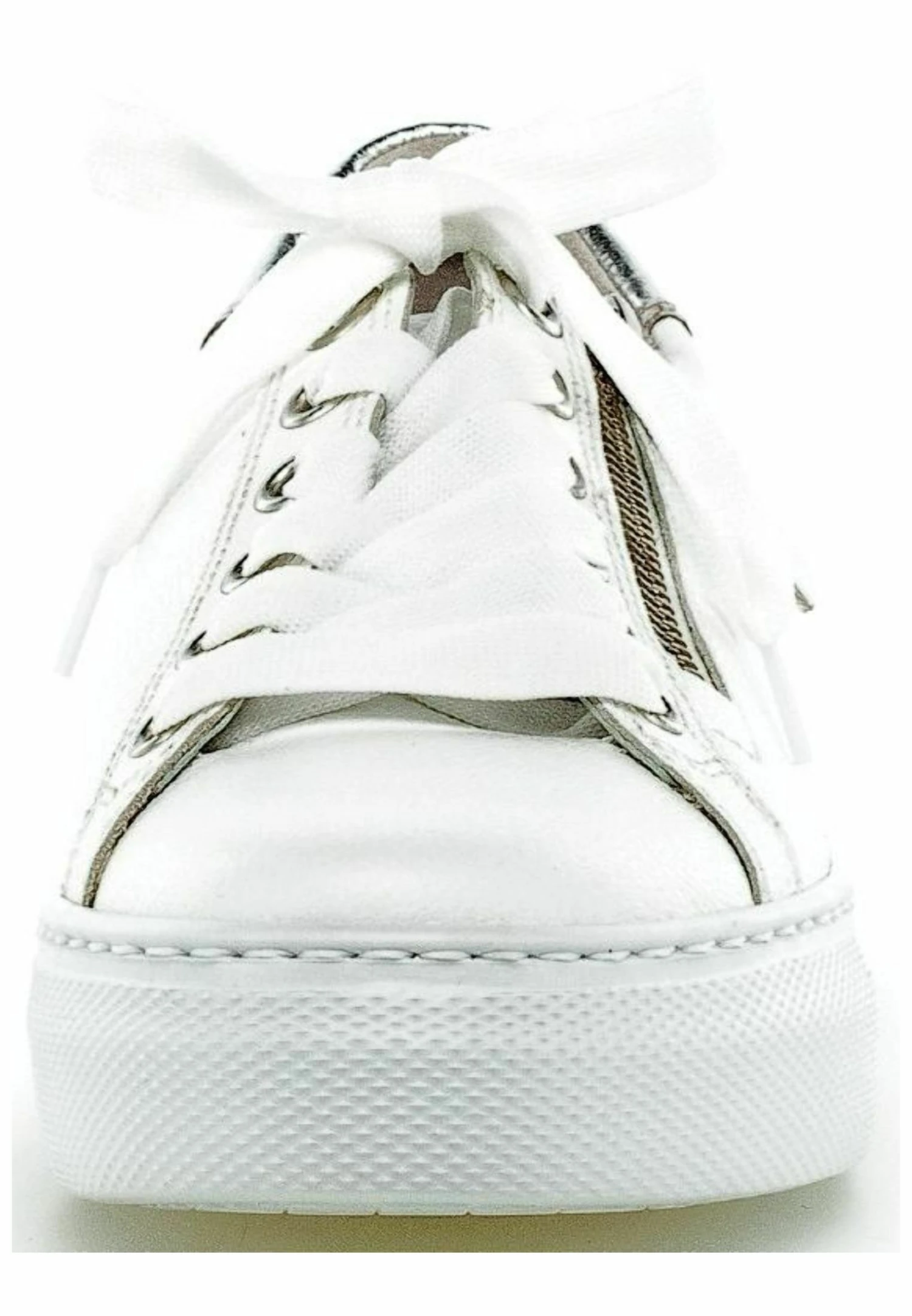 Gabor Sneakers Laag - Weiss Silber 8 Gabor Sneakers Laag - Weiss Silber - Afbeelding 6