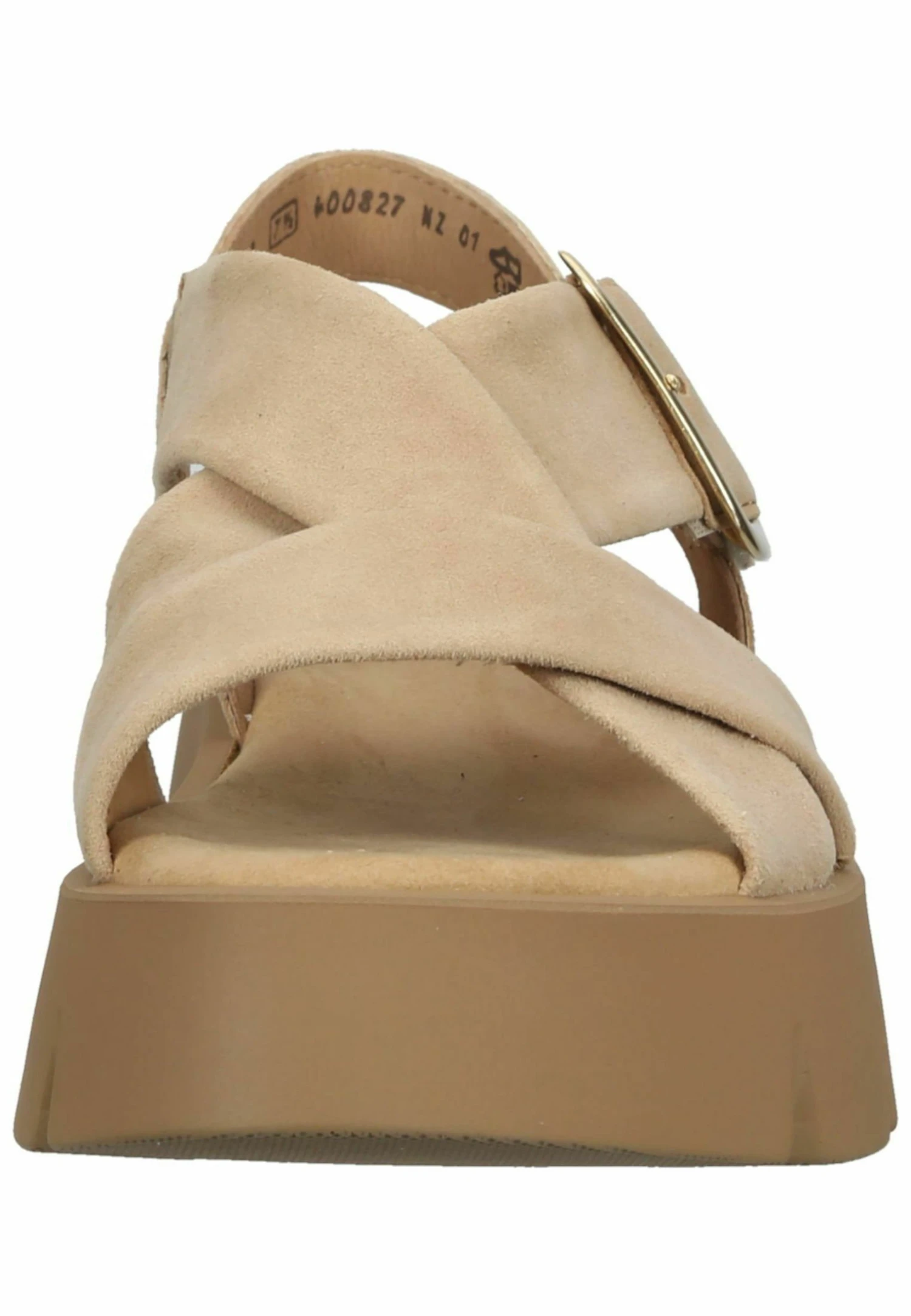 Gabor Sandalen Met Plateauzool - Caramel 8 Gabor Sandalen Met Plateauzool - Caramel - Afbeelding 6