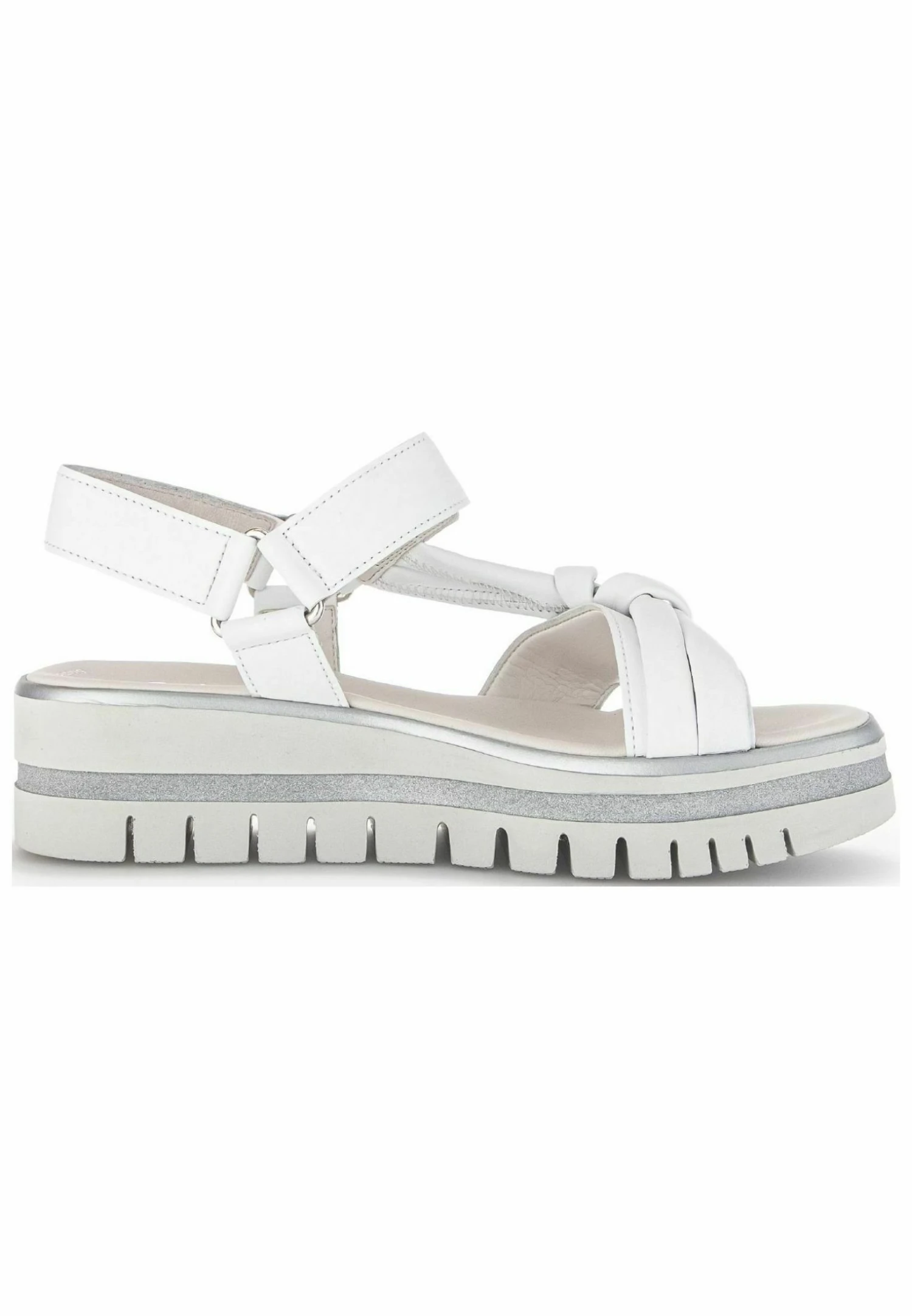 Gabor Sandalen Met Sleehak - Weiss 9 Gabor Sandalen Met Sleehak - Weiss - Afbeelding 7