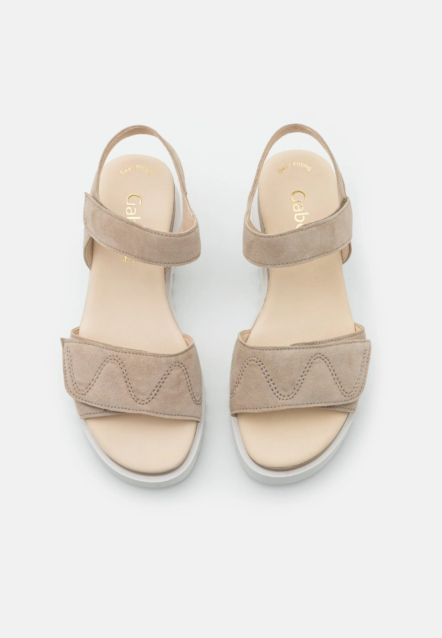 Gabor Sandalen Met Plateauzool - Desert 8 Gabor Sandalen Met Plateauzool - Desert - Afbeelding 6