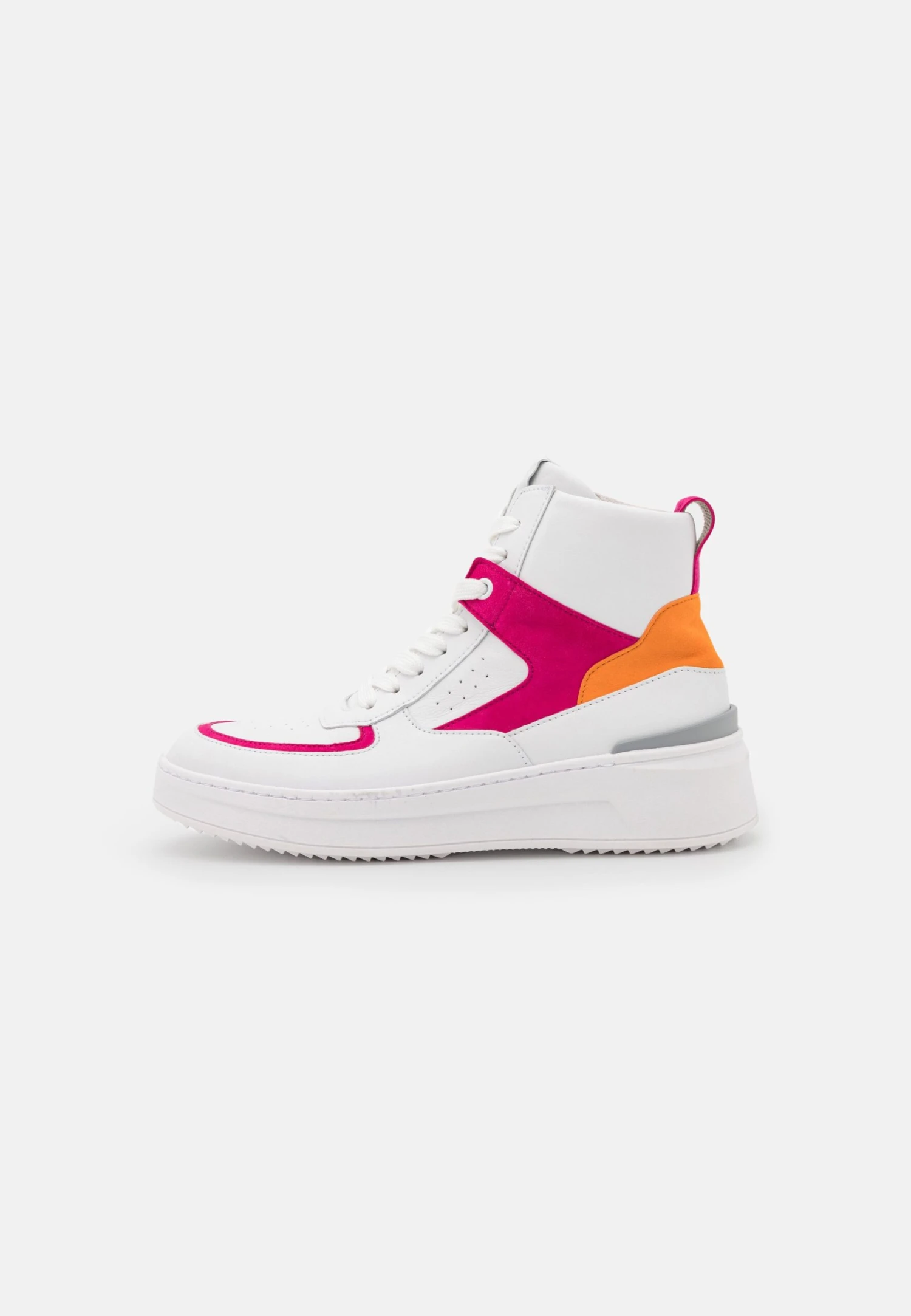 Gabor Sneakers Hoog - Weiss/Pink/Jelly 4 Gabor Sneakers Hoog - Weiss/Pink/Jelly - Afbeelding 2