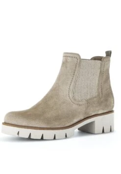 Gabor Winkel 19 Gabor Enkellaarsjes Met Plateauzool - Kiesel Dust