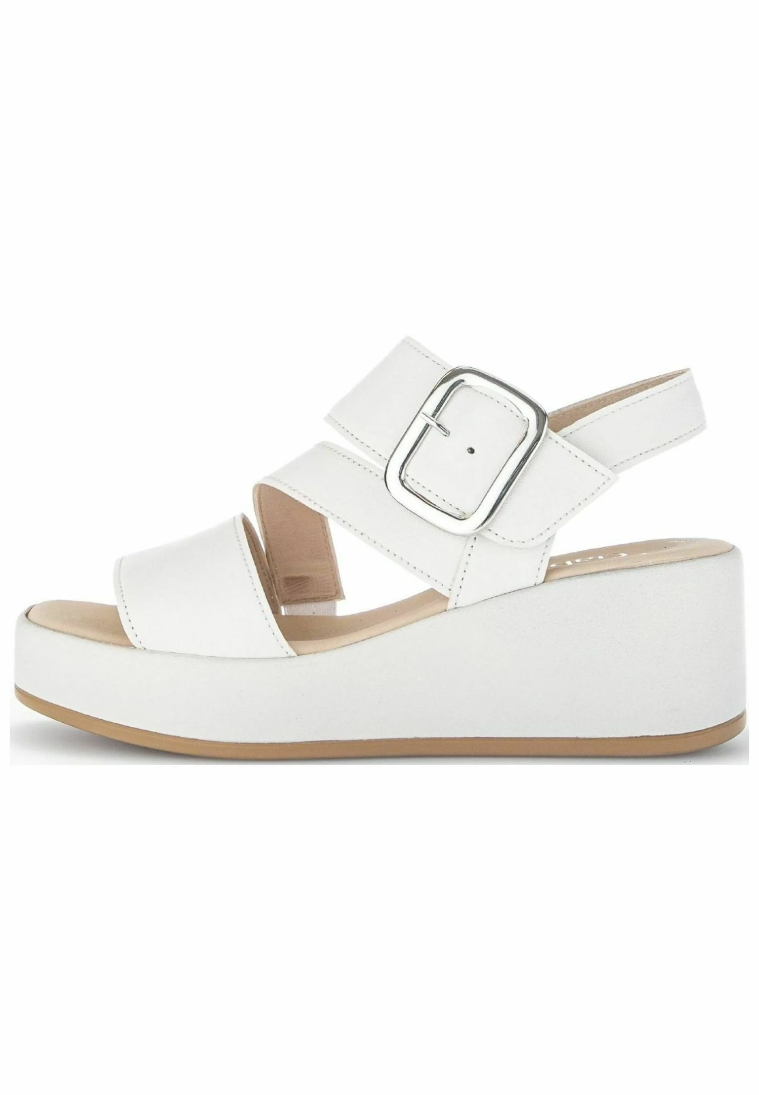 Gabor Sandalen Met Plateauzool - Latte 3 Gabor Sandalen Met Plateauzool - Latte