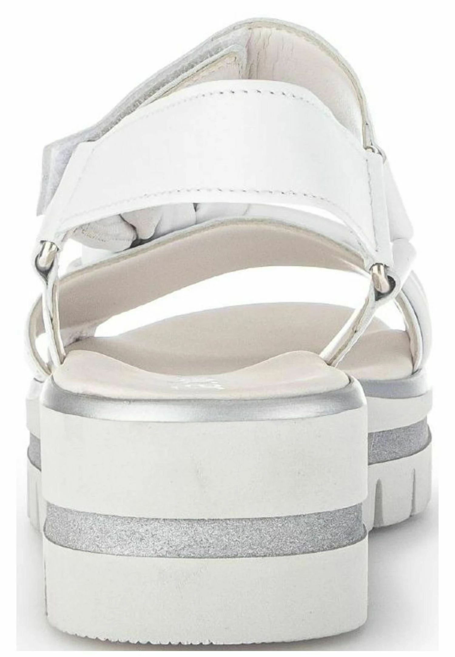 Gabor Sandalen Met Sleehak - Weiss 6 Gabor Sandalen Met Sleehak - Weiss - Afbeelding 4