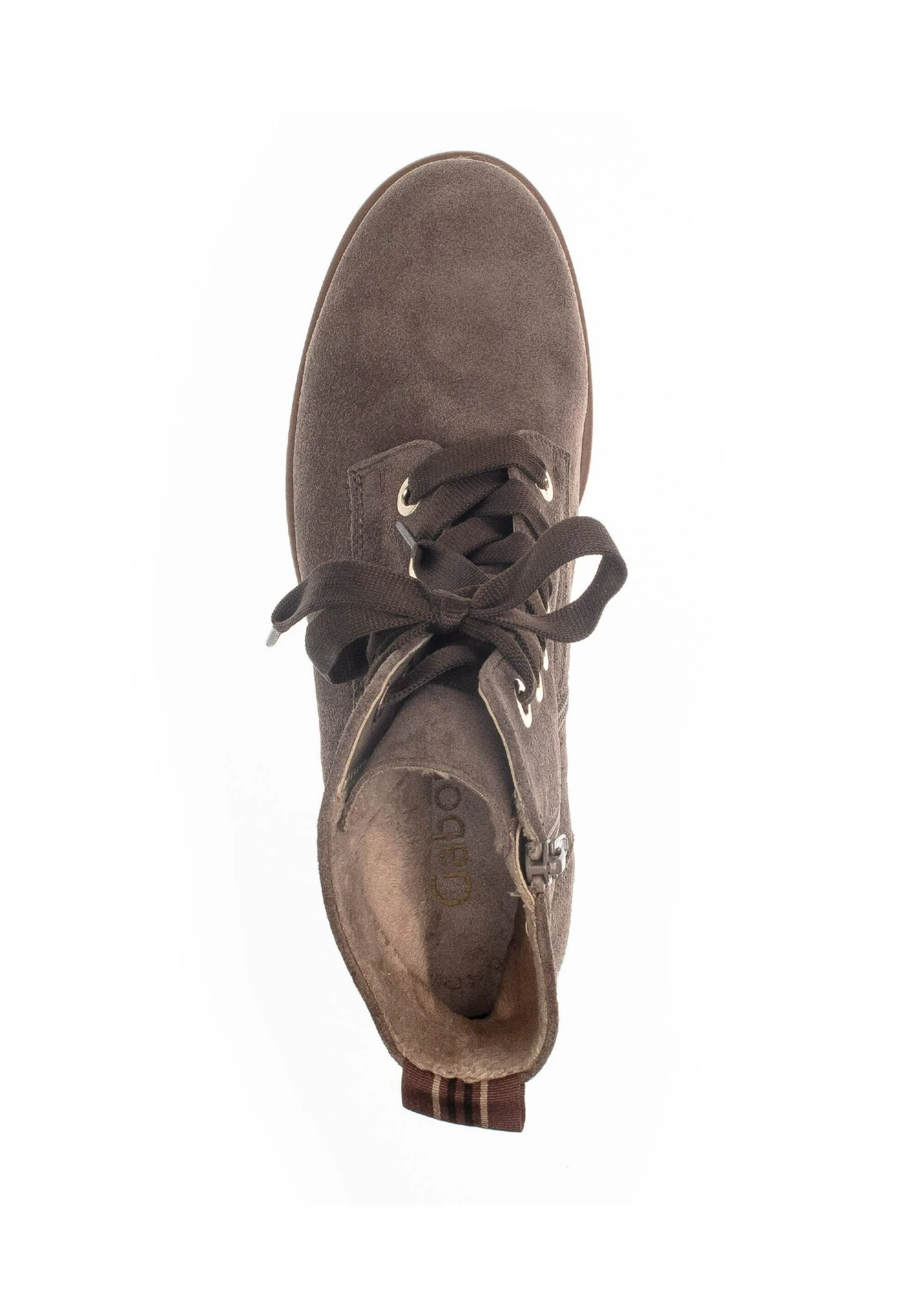 Gabor Enkellaarsjes Met Plateauzool - Braun 4 Gabor Enkellaarsjes Met Plateauzool - Braun - Afbeelding 2