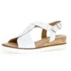 Gabor Comfort Sandalen Met Sleehak - Weiss Kork/Offwhi -Gabor Winkel 5f8f9c2aa1e44ef5b94a2e9b20f2cc9c