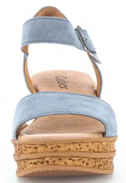 Gabor Sandalen Met Sleehak - Bleu 12 Gabor Sandalen Met Sleehak - Bleu -Gabor Winkel 601f09909ba24bf9a78134c5d3926f4e
