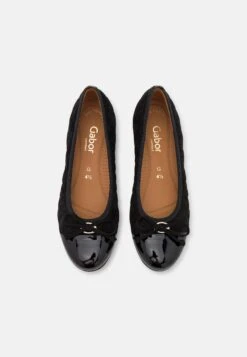Gabor Comfort Ballerina'S - Schwarz/Gold 13 Gabor Comfort Ballerina'S - Schwarz/Gold -Gabor Winkel 606b32a8835b4c09af3783bcb30d055d