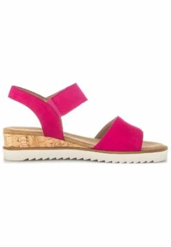Gabor Sandalen Met Plateauzool - Pink Kork Creme -Gabor Winkel 6d041af5a0d64582ad251aae1ddda08f