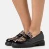 Gabor Comfort Instappers - Black/Savanna