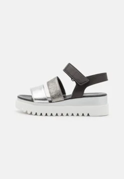 Gabor Sandalen Met Plateauzool - Silber/Stone/Schwarz 9 Gabor Sandalen Met Plateauzool - Silber/Stone/Schwarz -Gabor Winkel 6e876771fa254b40b6ce9a73a95ada57