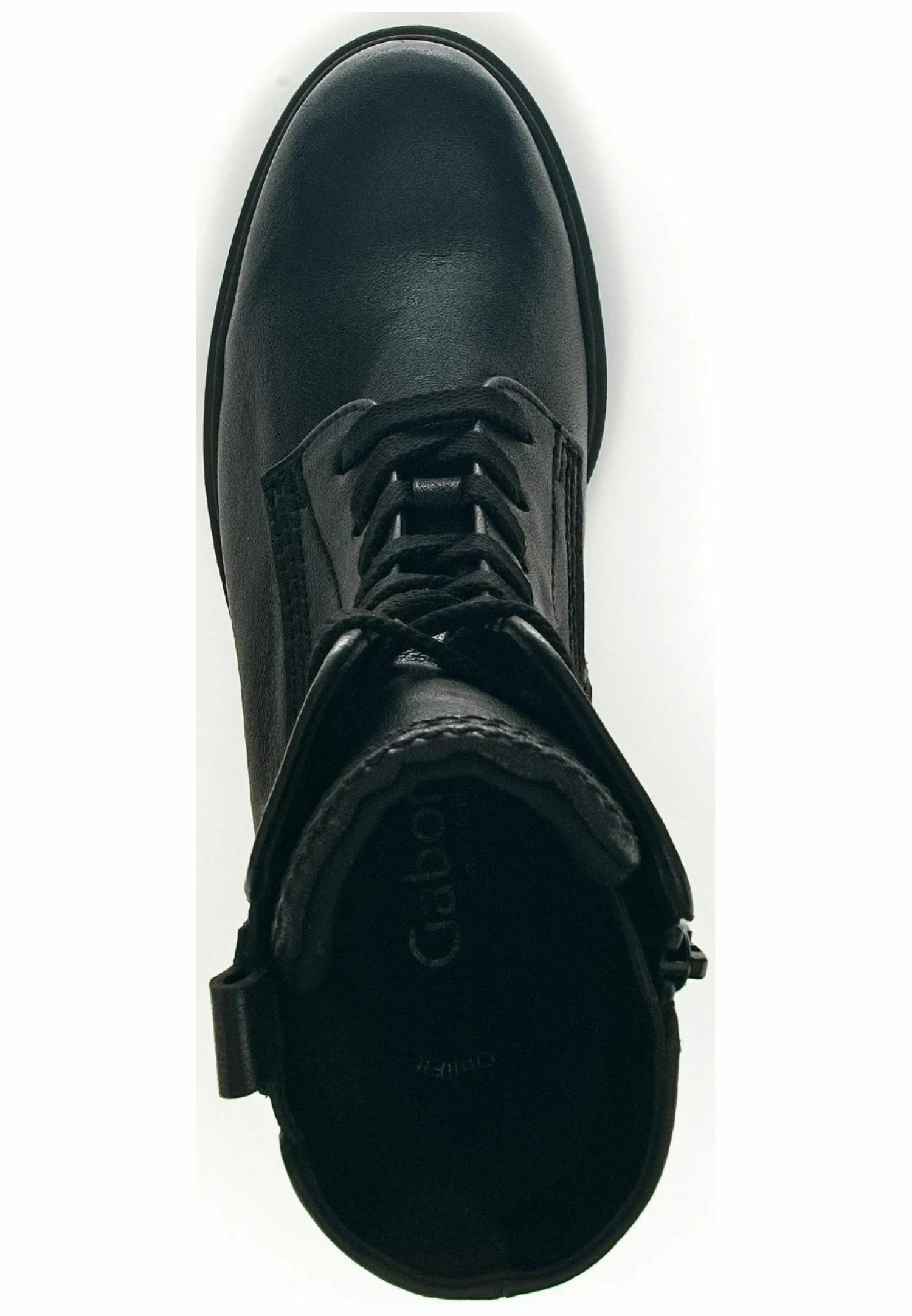 Gabor Enkellaarsjes Met Plateauzool - Schwarz Micro 5 Gabor Enkellaarsjes Met Plateauzool - Schwarz Micro - Afbeelding 3