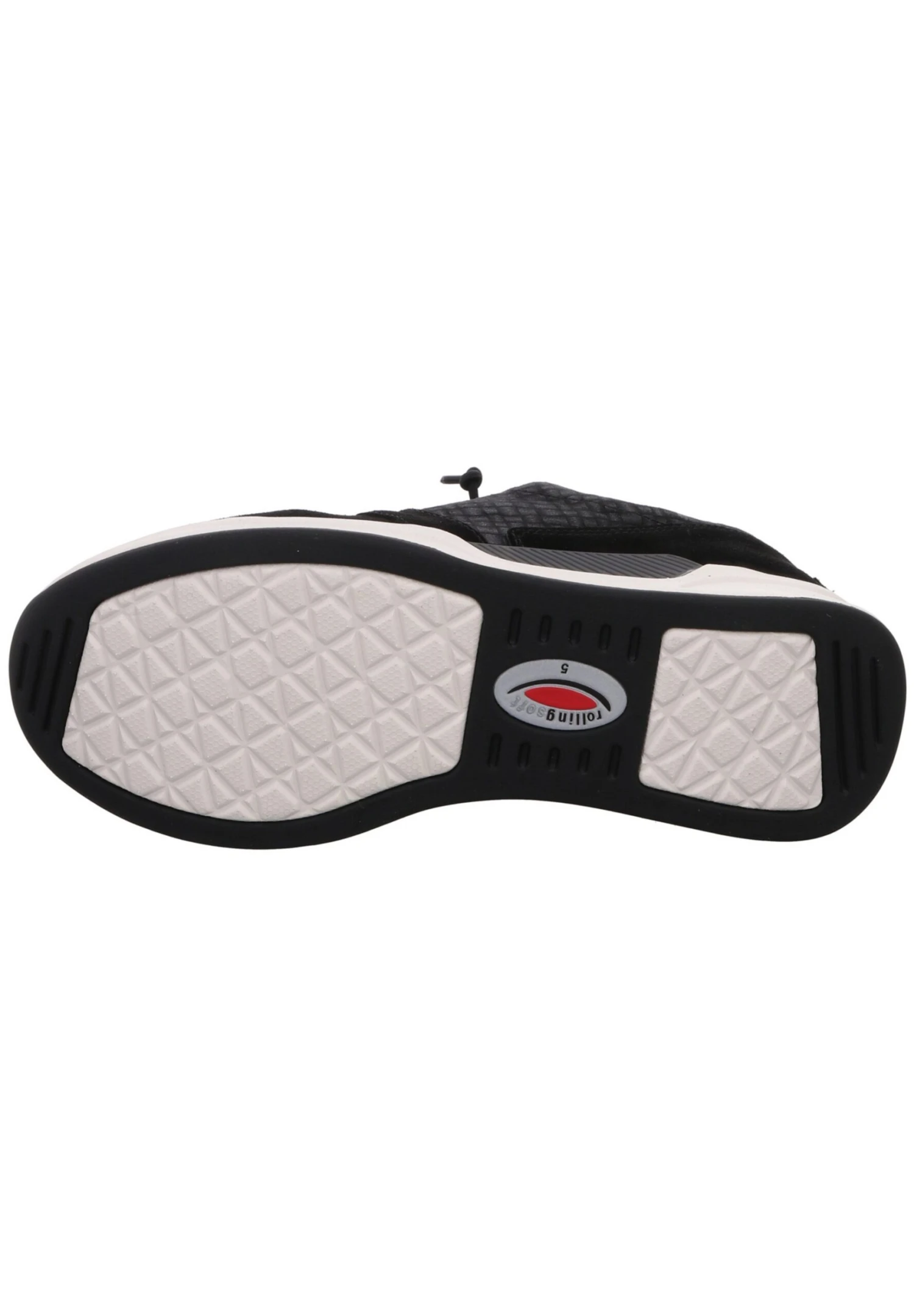 Gabor Comfort Rollingsoft- Sneakers Laag - Schwarz 7 Gabor Comfort Rollingsoft- Sneakers Laag - Schwarz - Afbeelding 5