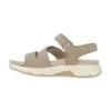 Gabor Sandalen Met Plateauzool - Grau Beige