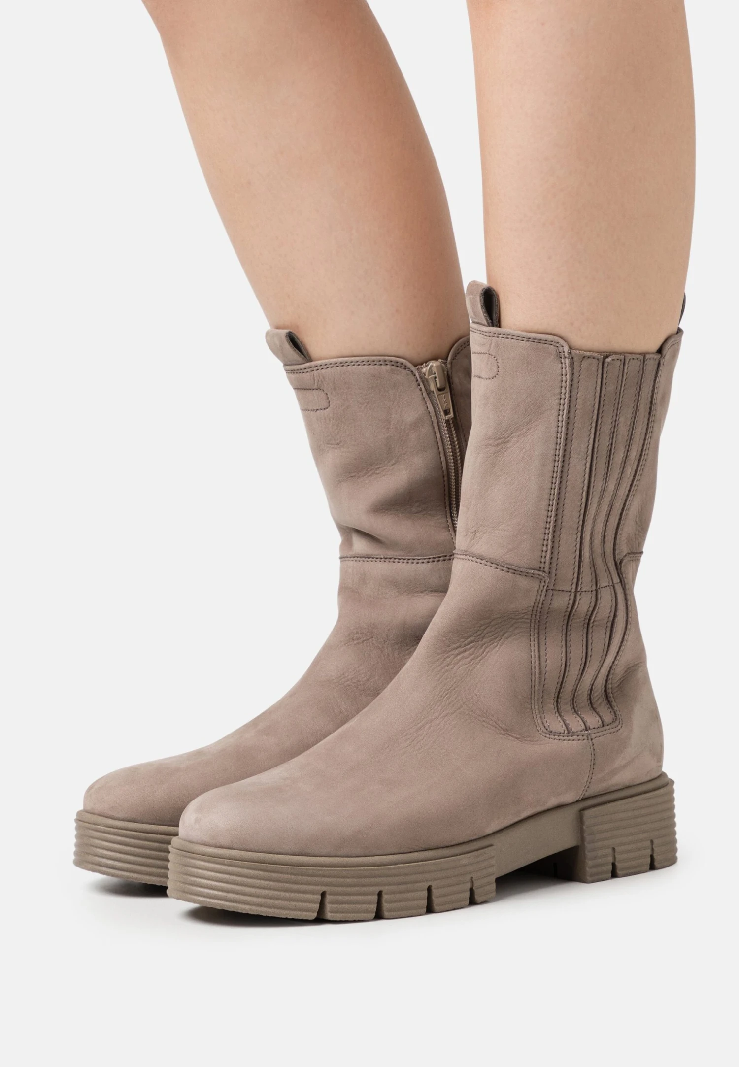 Gabor Comfort Enkellaarsjes Met Plateauzool - Fango 3 Gabor Comfort Enkellaarsjes Met Plateauzool - Fango