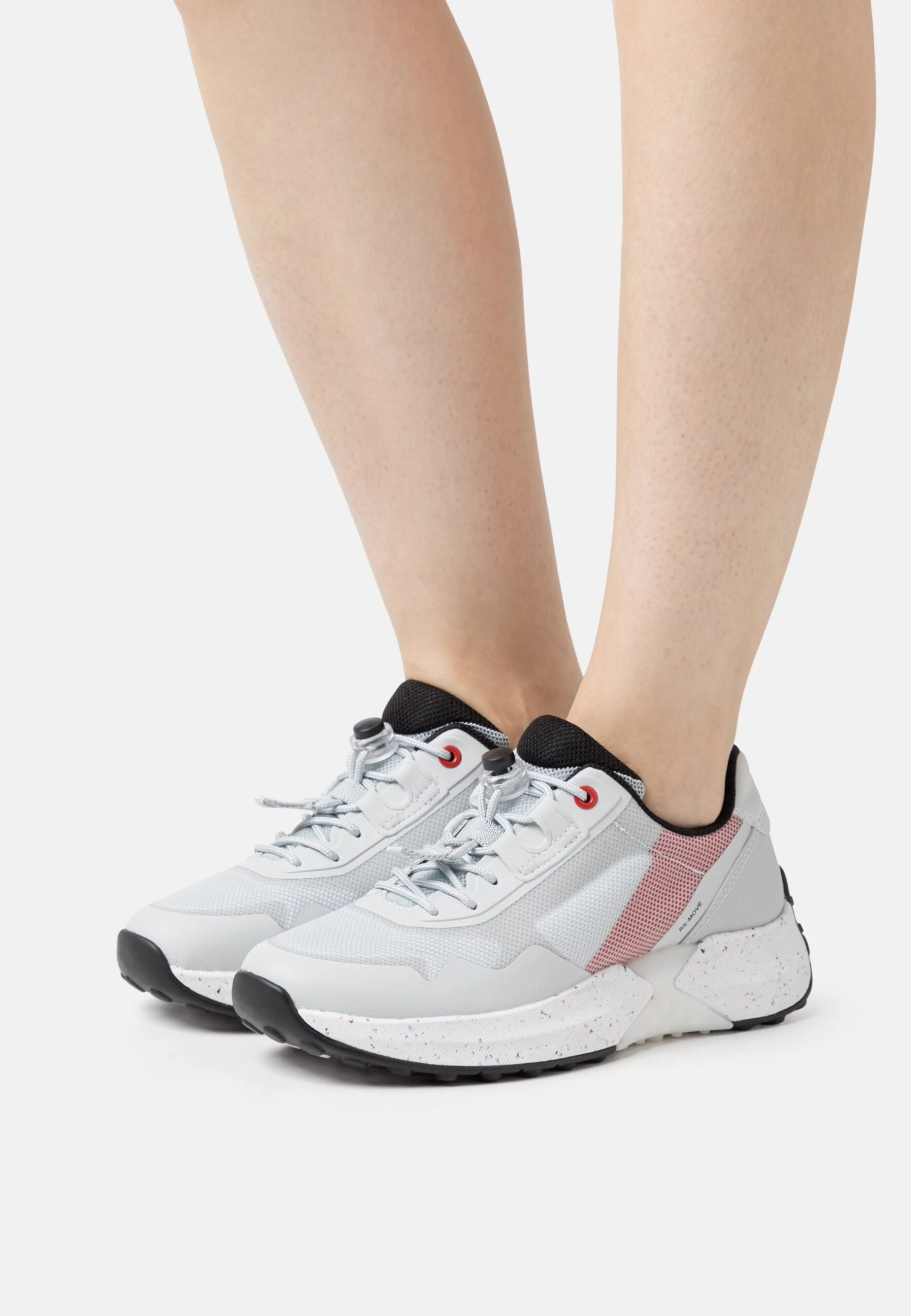 Gabor Comfort Comfort - Sneakers Laag - Grey/Red 3 Gabor Comfort Comfort - Sneakers Laag - Grey/Red