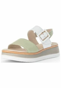 Gabor Sandalen Met Plateauzool - Salbei Weiss Lds 10 Gabor Sandalen Met Plateauzool - Salbei Weiss Lds -Gabor Winkel 765d4df0b1f24857a6db22f6114cf143