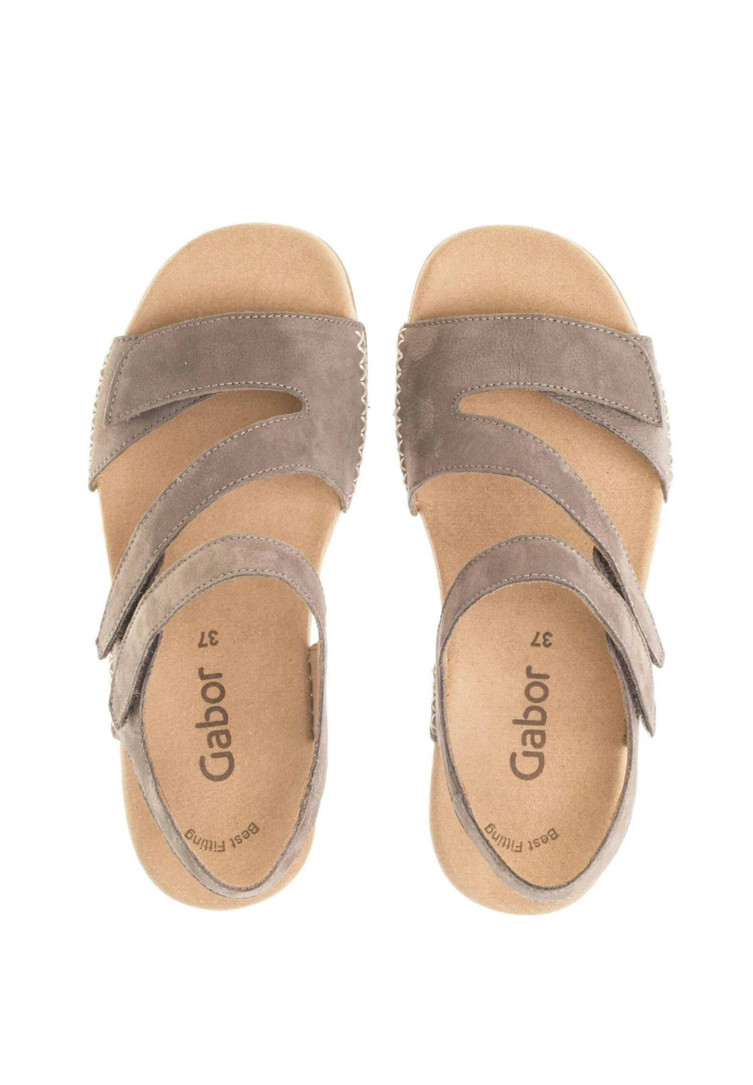 Gabor Sandalen Met Sleehak - Braun 4 Gabor Sandalen Met Sleehak - Braun - Afbeelding 2