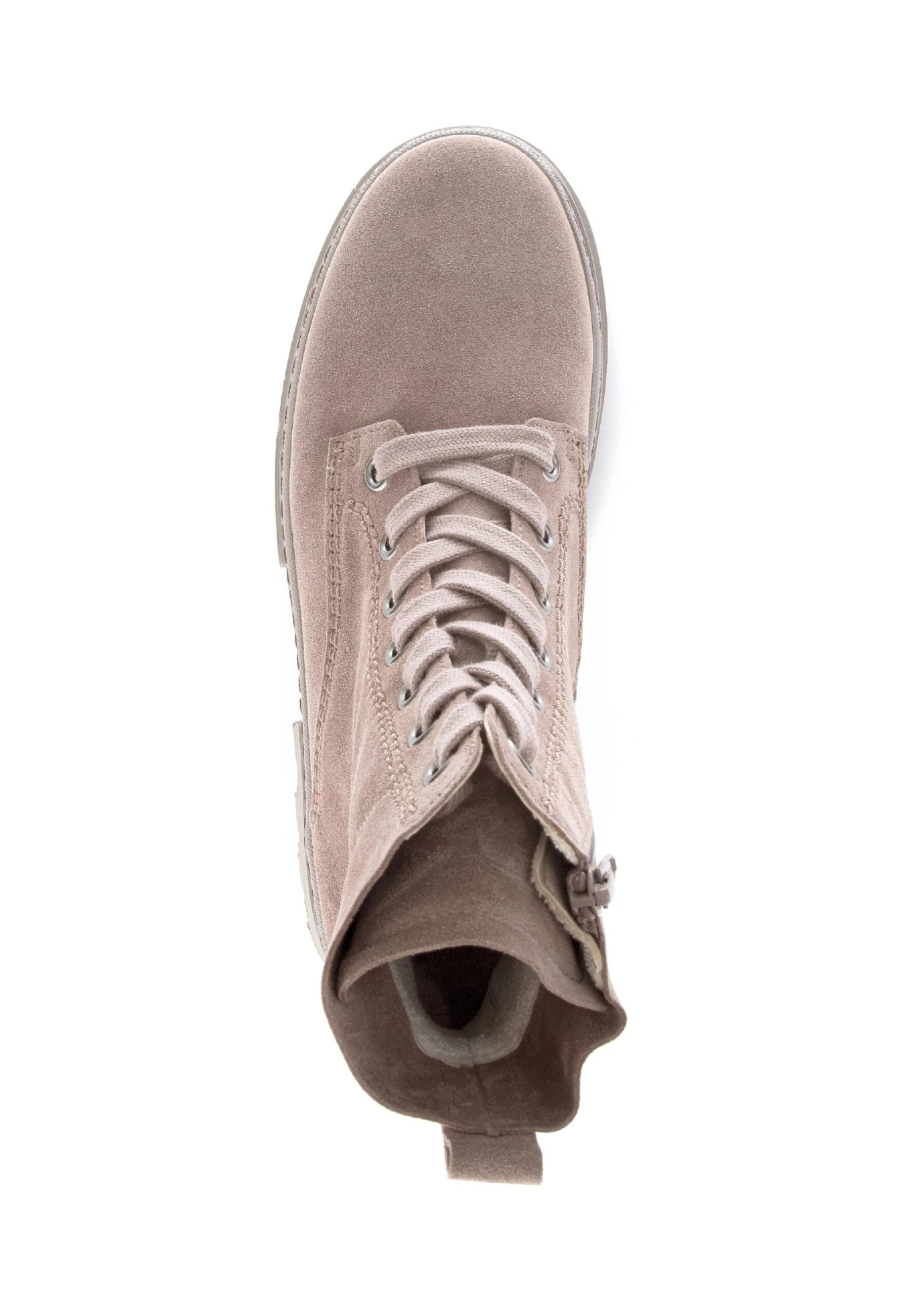 Gabor Biker- Combat - Enkellaarsjes Met Plateauzool - Rosa 5 Gabor Biker- Combat - Enkellaarsjes Met Plateauzool - Rosa - Afbeelding 3