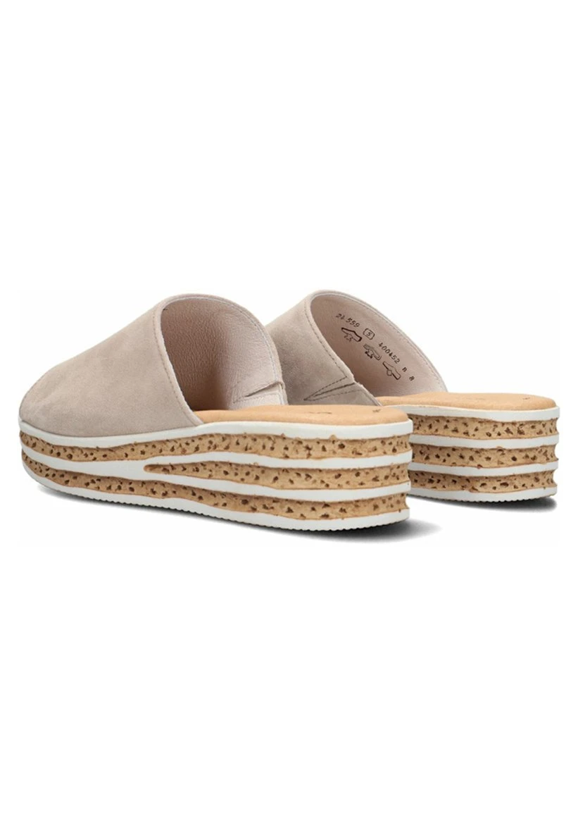 Gabor 559 - Maat - Muiltjes Met Hak - Beige 5 Gabor 559 - Maat - Muiltjes Met Hak - Beige - Afbeelding 3