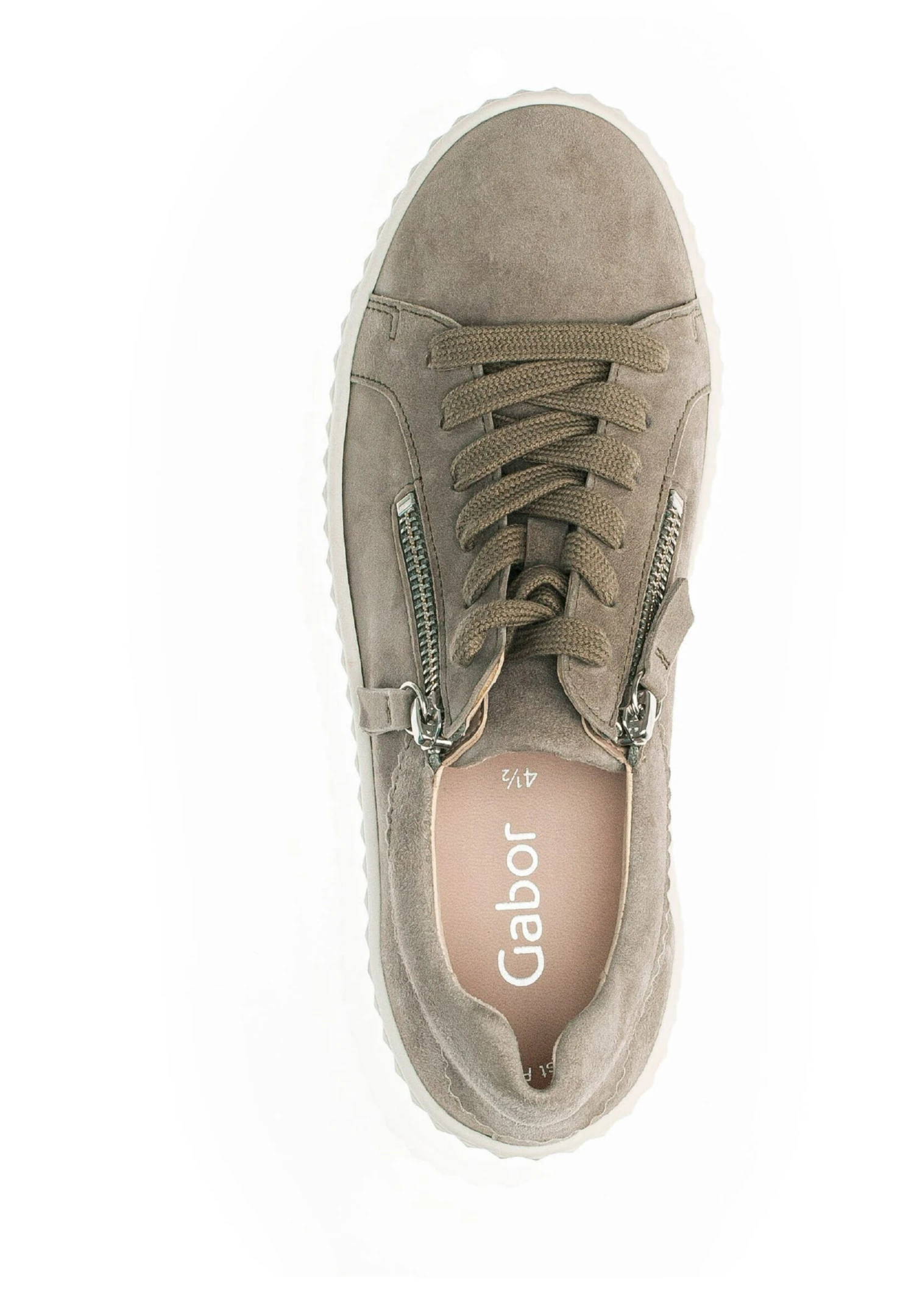 Gabor Sneakers Laag - Taupe 4 Gabor Sneakers Laag - Taupe - Afbeelding 2