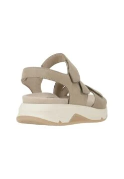 Gabor Sandalen Met Plateauzool - Grau Beige 13 Gabor Sandalen Met Plateauzool - Grau Beige -Gabor Winkel 7f07c66995ac4b83ae2051aedf949701