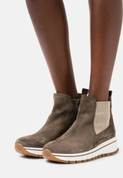 Gabor Winkel 23 Gabor Enkellaarsjes Met Plateauzool - Tartufo