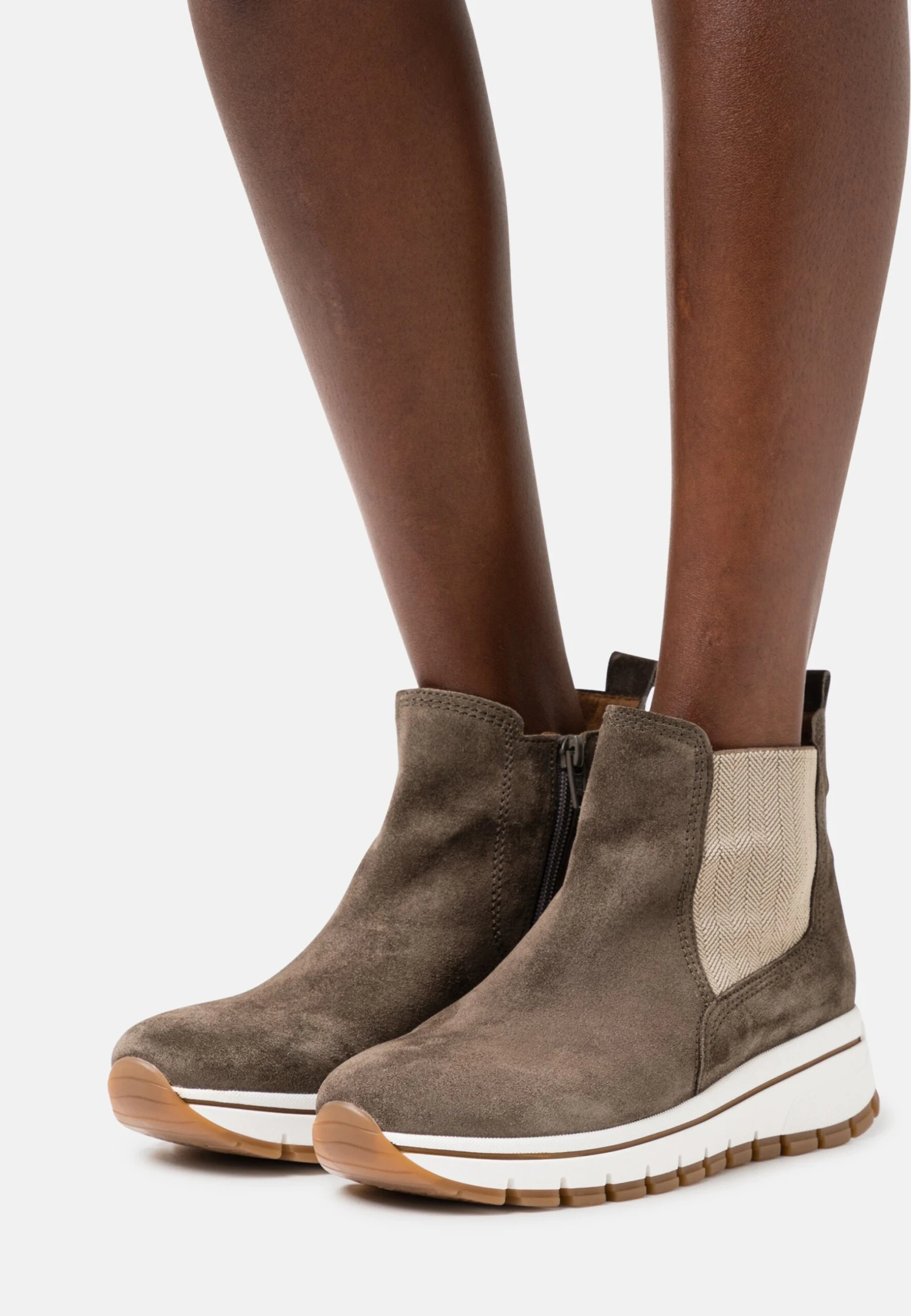 Gabor Enkellaarsjes Met Plateauzool - Tartufo 3 Gabor Enkellaarsjes Met Plateauzool - Tartufo