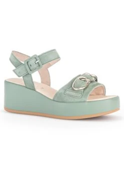 Gabor Sandalen Met Sleehak - Groen 8 Gabor Sandalen Met Sleehak - Groen -Gabor Winkel 89c34761a1ef4733bb94f46e8d91f080