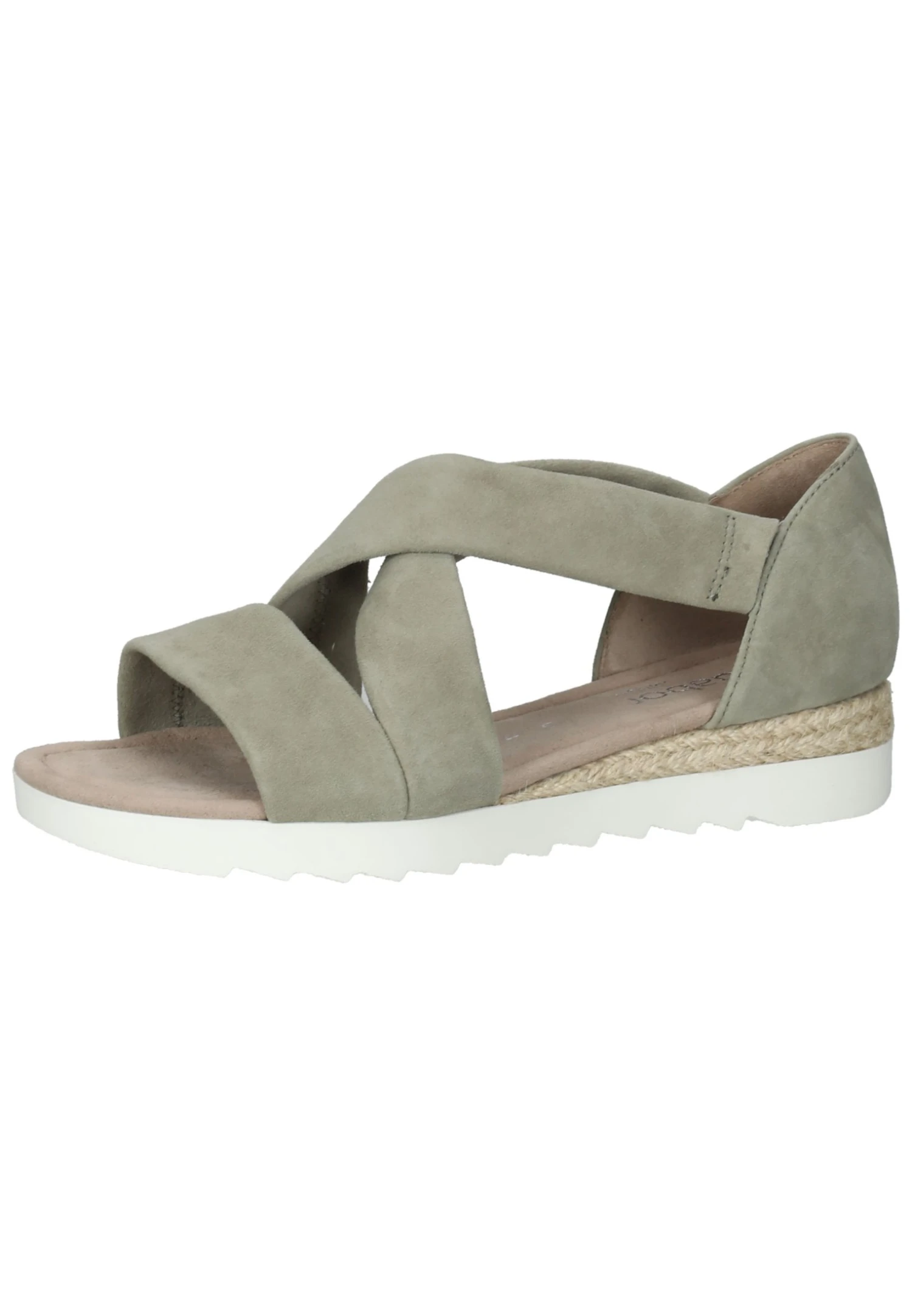 Gabor Sandalen Met Sleehak - Schilf Jute 4 Gabor Sandalen Met Sleehak - Schilf Jute - Afbeelding 2