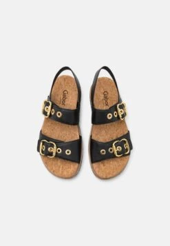 Gabor Comfort Sandalen Met Plateauzool - Schwarz/Gold 13 Gabor Comfort Sandalen Met Plateauzool - Schwarz/Gold -Gabor Winkel 8fe009e523c74358a04b31ade4c70321