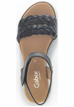 Gabor Sandalen Met Sleehak - Schwarz Kork Schw -Gabor Winkel 95ff0ea4cbbb41768284c561d02c460a