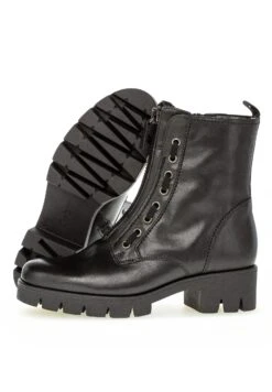 Gabor Enkellaarsjes Met Plateauzool - Schwarz/Altsilber -Gabor Winkel 9689fa1a273442298d32e72c76b5bf9d