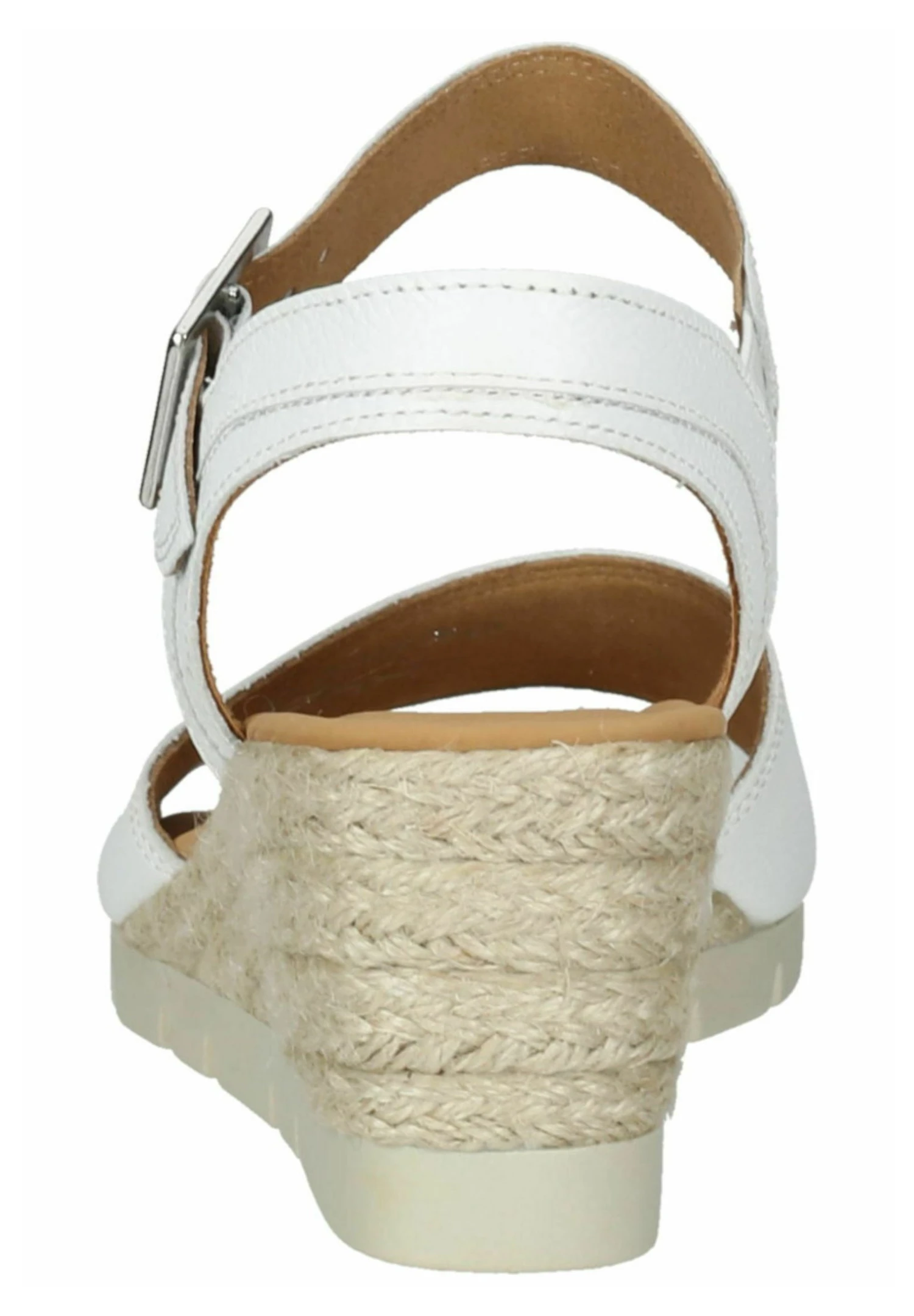 Gabor Sandalen Met Sleehak - Weiss Jute 6 Gabor Sandalen Met Sleehak - Weiss Jute - Afbeelding 4