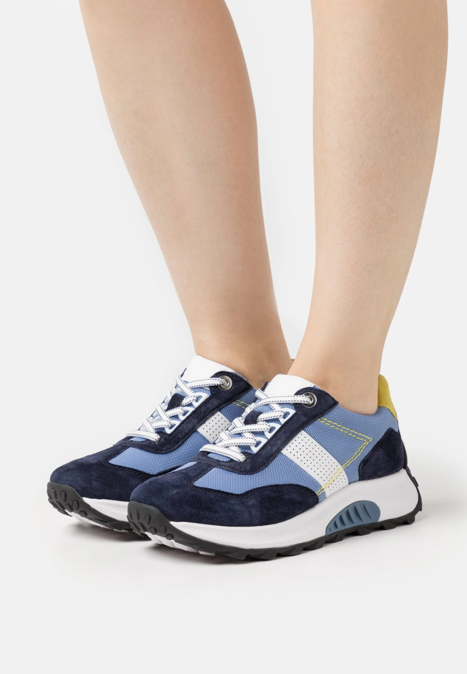 Gabor Comfort Sneakers Laag - Marine/Azur/White/Yellow 3 Gabor Comfort Sneakers Laag - Marine/Azur/White/Yellow